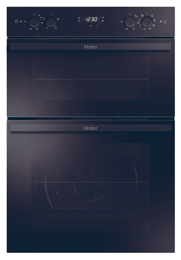 Haier HWO9M2M5B Double Electric Oven - Black