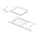 Haier Series 2 HAISJ64MC 60cm Induction Hob - Black