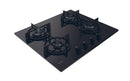 Candy CVW6BB 60cm Gas on Glass Hob - Black