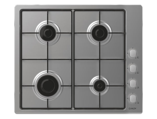 Candy CHW6LX 60cm Gas Hob - Stainless Steel