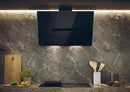 Haier HADG9CBS4BWIFI 90cm Chimney Hood - Black Glass