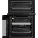Hotpoint HTE5VCB Slim Electric Cooker - Black