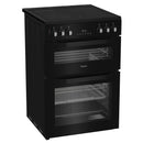 Hotpoint HDE6VDCASB Electric Cooker - Black