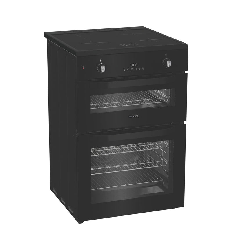 Hotpoint HDE6IDC2B Electric Cooker - Black
