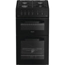 Hotpoint HTG5GCB Slim Gas Cooker - Black