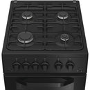 Hotpoint HTG5GCB Slim Gas Cooker - Black
