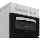 Hotpoint HTG5GCW Slim Gas Cooker - White