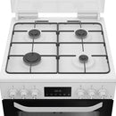 Hotpoint HDG6GDCW Gas Cooker - White
