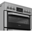 Hotpoint HDG6GDCX Gas Cooker - Stainless Steel