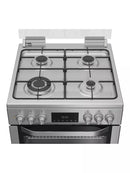 Hotpoint HDD6GDC2WX Dual Fuel Cooker - Stainless Steel