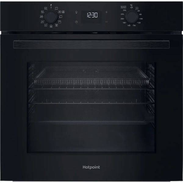 Hotpoint HO 458CF B UK Single Electric Oven - Black