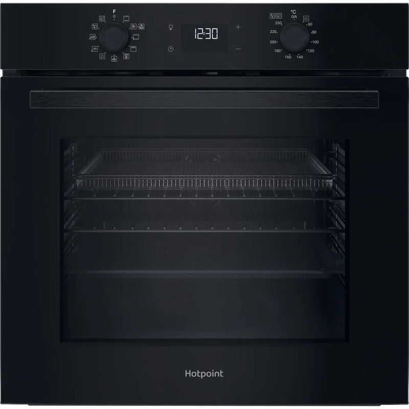 Hotpoint HO 458CF B UK Single Electric Oven - Black