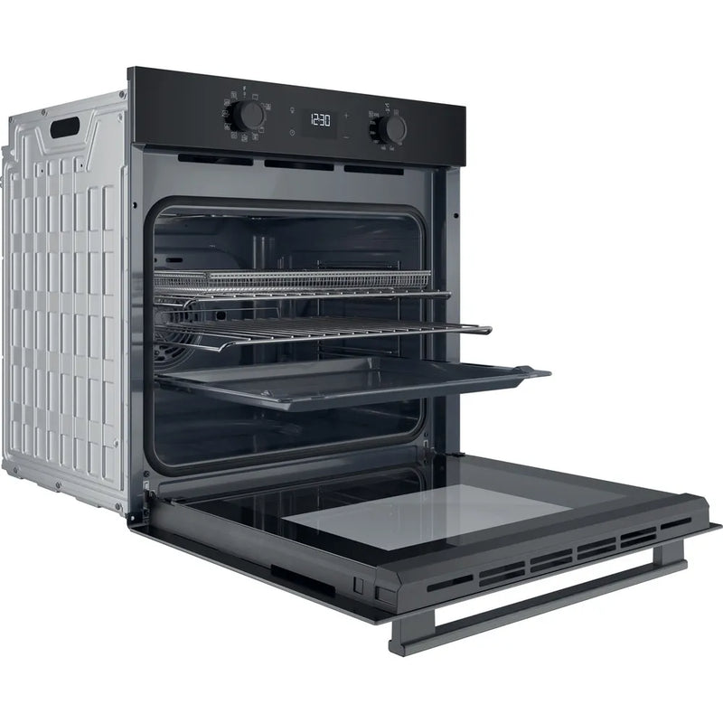 Hotpoint HO 458HF B UK Single Electric Oven - Black
