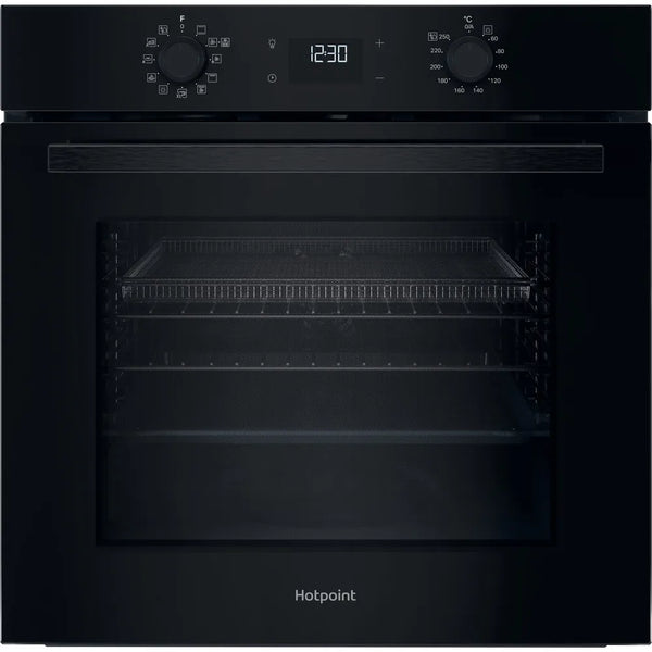 Hotpoint HO 458HF B UK Single Electric Oven - Black