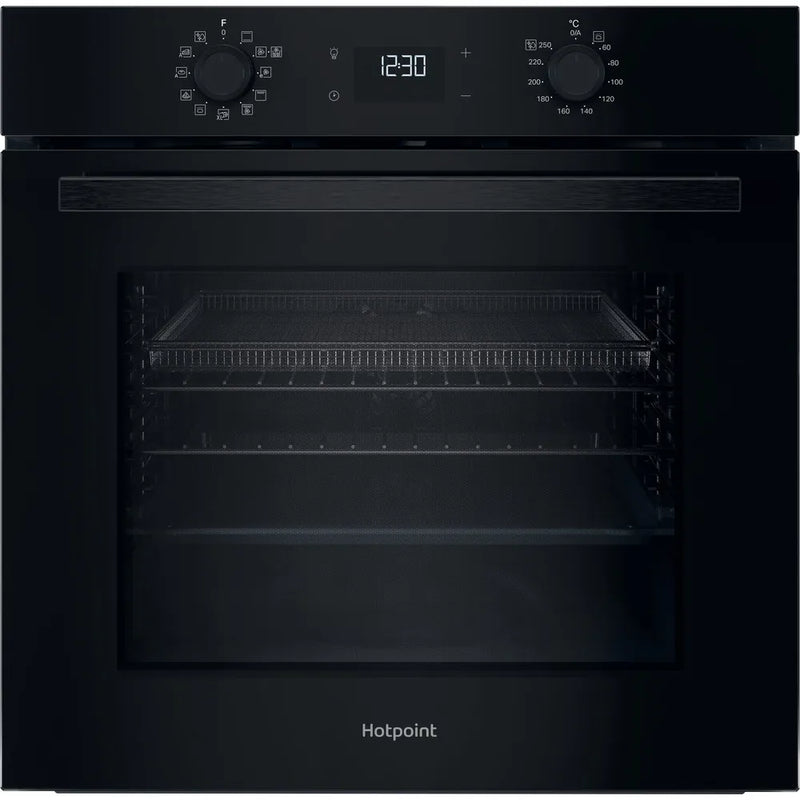 Hotpoint HO 458HF B UK Single Electric Oven - Black