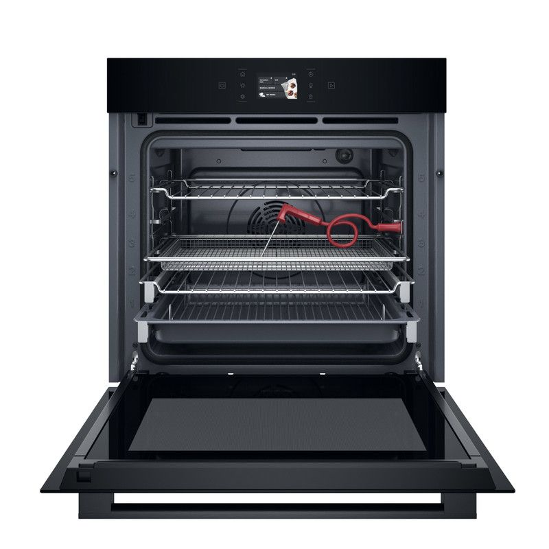 Hotpoint HOI98FPT2SBUK Single Pyrolytic Oven - Black
