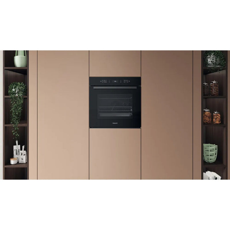 Hotpoint HOI68PPT2SBUK Single Pyrolytic Oven - Black