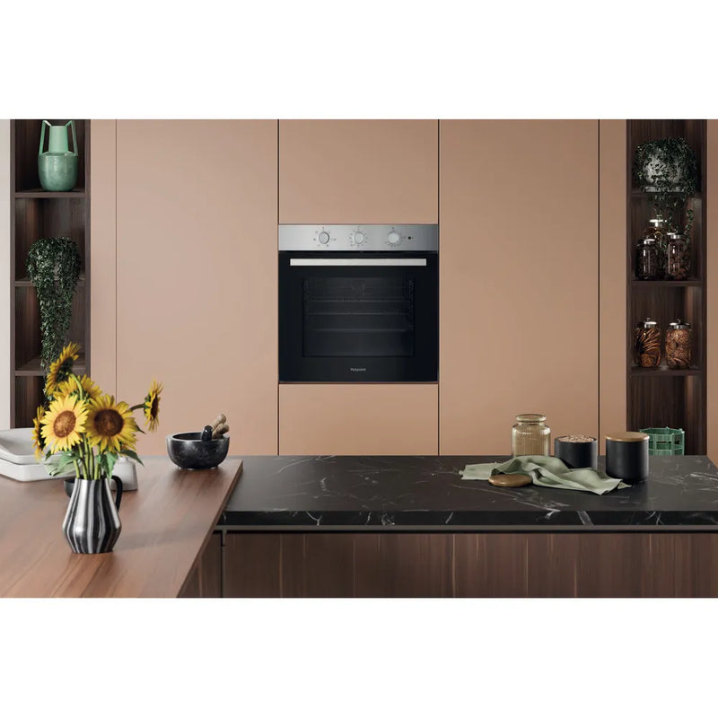 Hotpoint HO 235H X UK Single Electric Oven - Stainless Steel