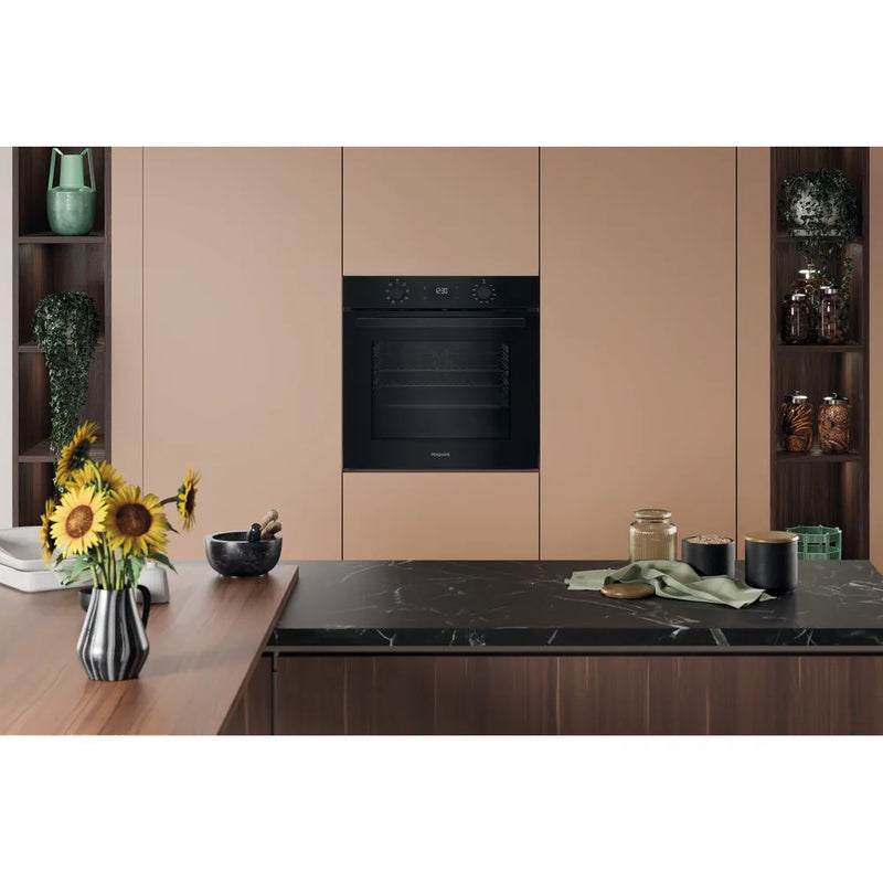 Hotpoint HO 455C B UK Single Electric Oven - Black