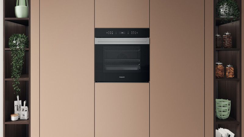 Hotpoint HOI78PT1SXUK Single Pyrolytic Oven - Stainless Steel
