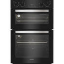 Hotpoint DIH 82G B Double Electric Oven - Black