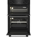 Hotpoint DIH 82G B Double Electric Oven - Black