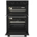 Hotpoint DIH 10D B Double Electric Oven - Black