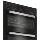 Hotpoint DIH 10D B Double Electric Oven - Black