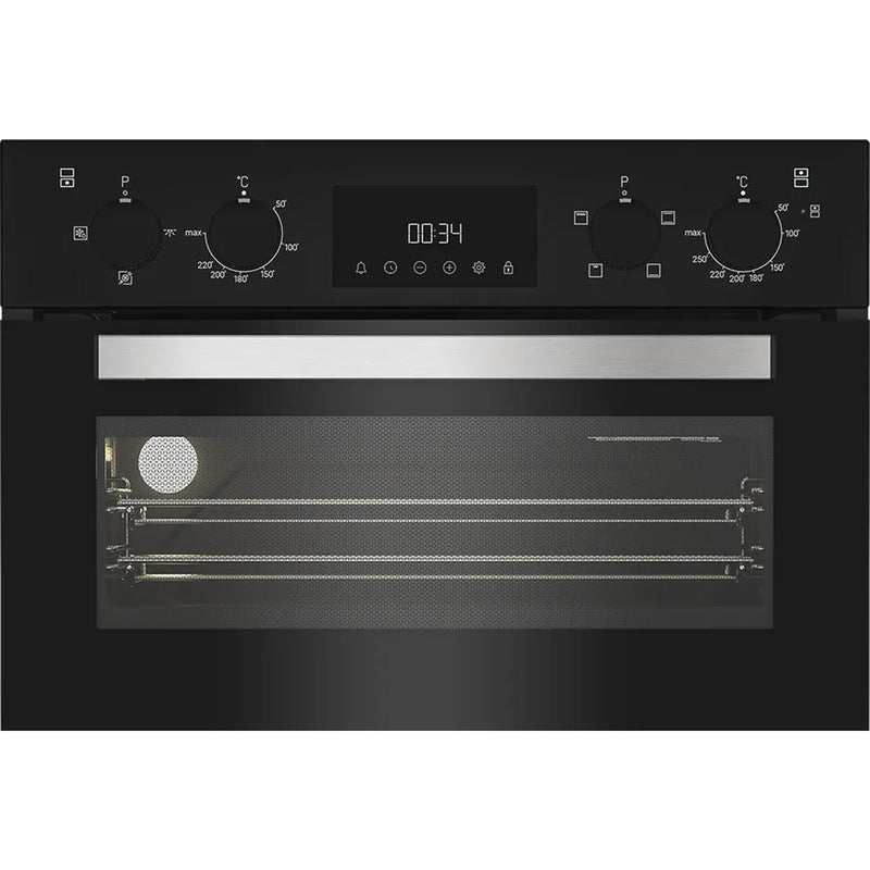 Hotpoint DIH 10D B Double Electric Oven - Black