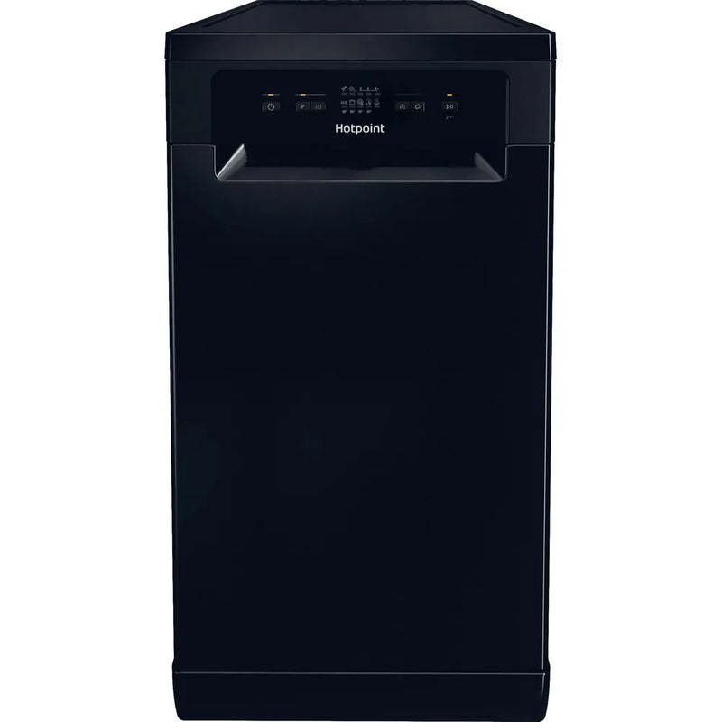 Hotpoint HP2FE10CS90BUK F/S 10 Place Slim Dishwasher - Black