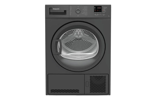Hotpoint C HD C82 GGGD UK F/S 8kg Condenser Dryer - Graphite