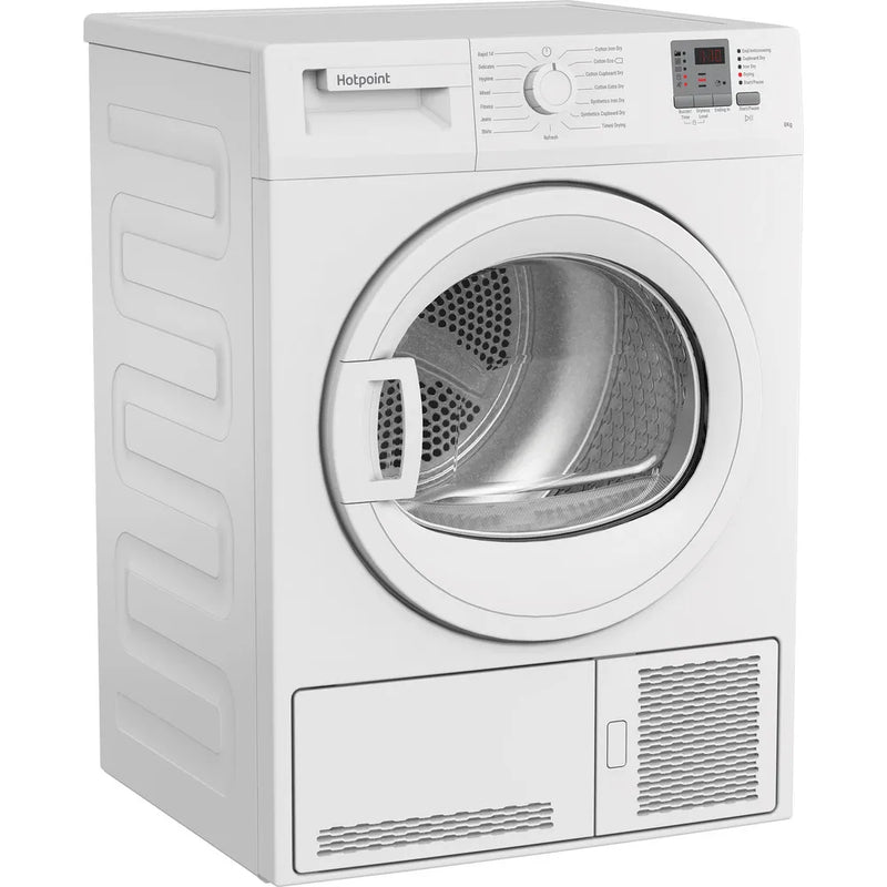 Hotpoint C HD C82 WWGD UK F/S 8kg Condenser Dryer - White