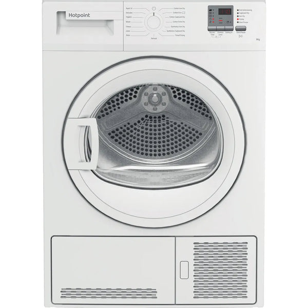 Hotpoint C HD C82 WWGD UK F/S 8kg Condenser Dryer - White