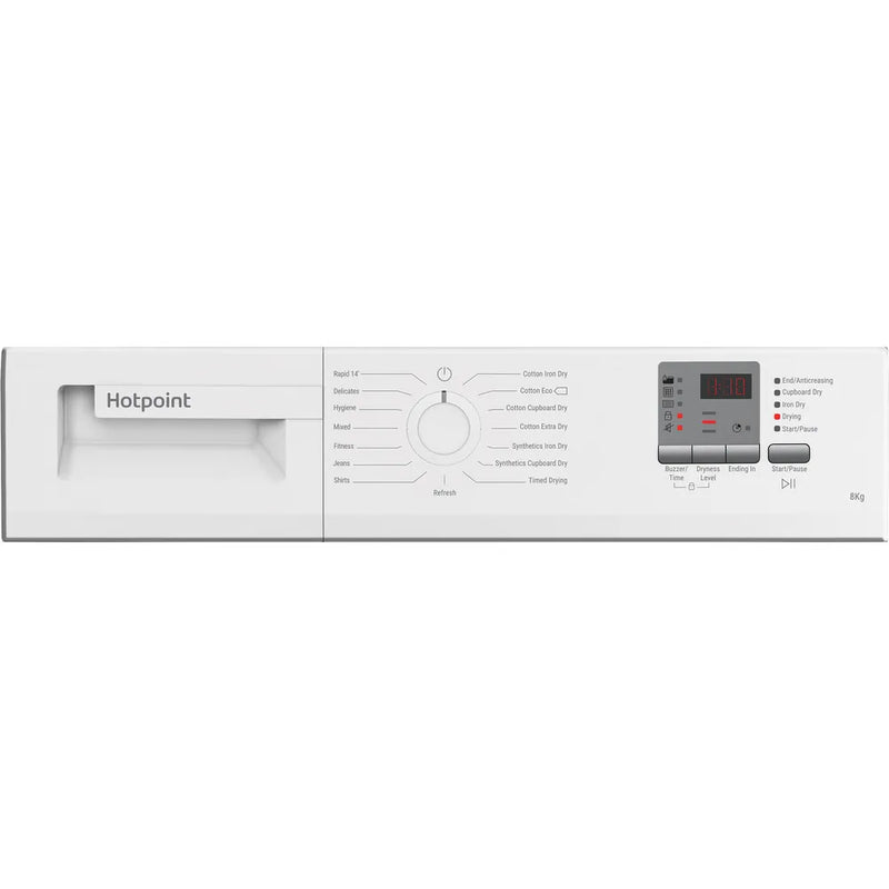 Hotpoint C HD C82 WWGD UK F/S 8kg Condenser Dryer - White