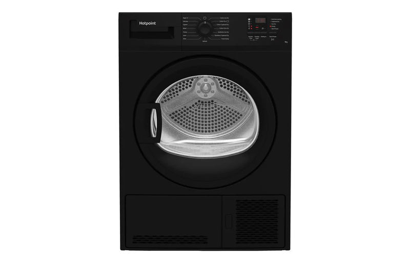 Hotpoint C HD C92 BBGD UK F/S 9kg Condenser Dryer - Black