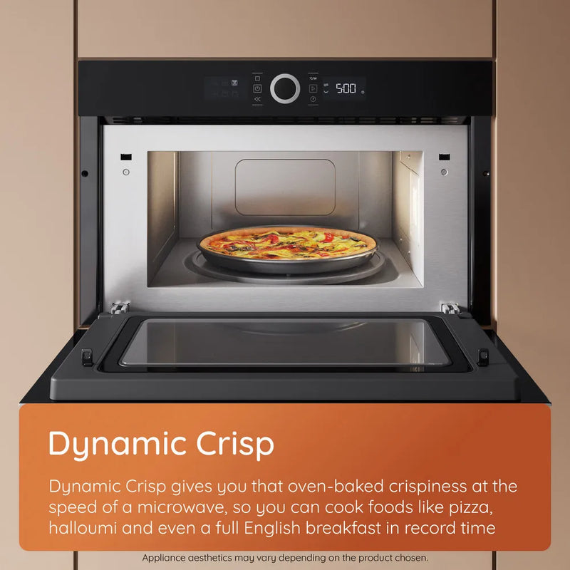 Hotpoint HCW6O7HTSXUK B/I 950W Combination Microwave - Stainless Steel