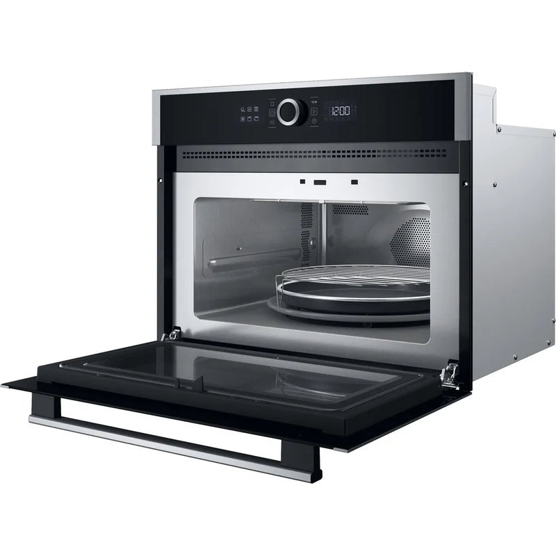 Hotpoint HMW47HMXUK B/I 900W Microwave & Grill - Stainless Steel