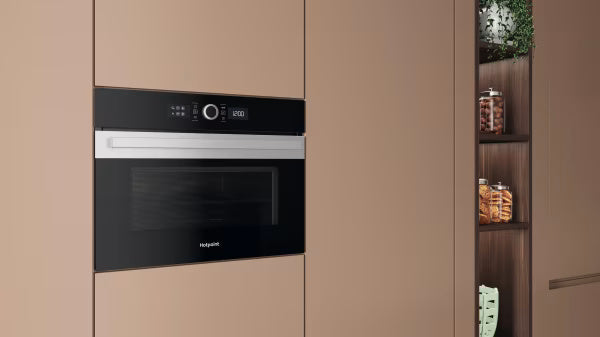 Hotpoint HMW57HMXUK B/I 900W Combination Microwave - Stainless Steel