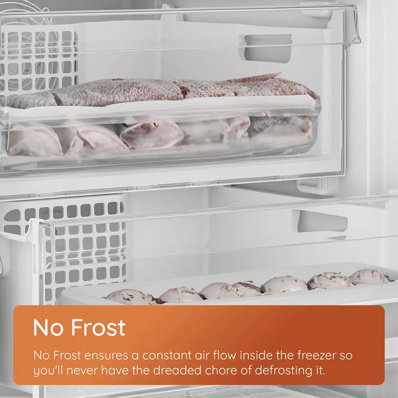 Hotpoint HPKH 1261 W4UK F/S Frost Free 50/50 Fridge Freezer