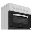 Indesit ITE5EMW Slim Double Electric Cooker - White