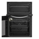 Indesit ITE5VMW Slim Double Electric Cooker - White