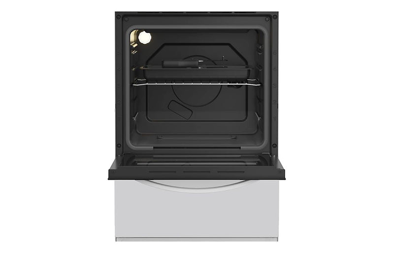 Indesit I5E3KMW Slim Single Electric Cooker - White