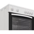 Indesit I6V3KMW/UK Single Electric Cooker - White