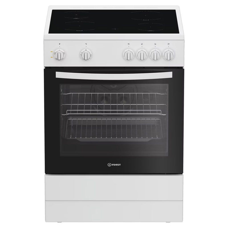 Indesit I6V3KMW/UK Single Electric Cooker - White