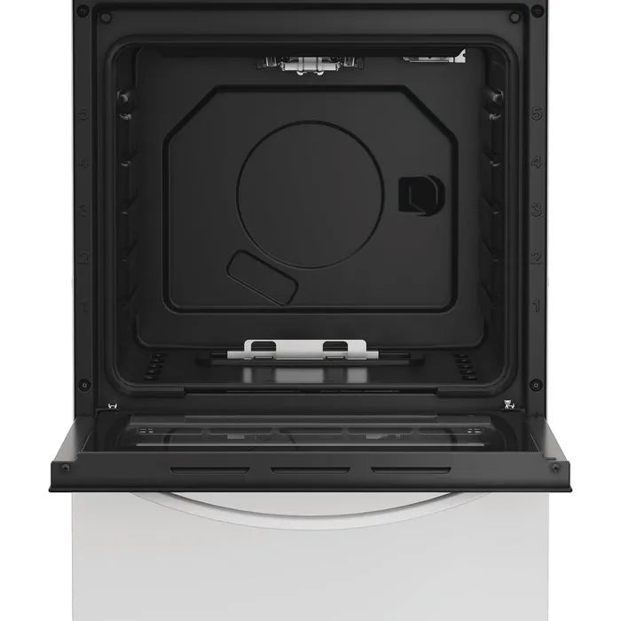 Indesit I5G1KMW Slim Single Gas Cooker - White