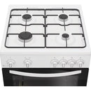 Indesit I6GGMMW/UK Single Gas Cooker - White