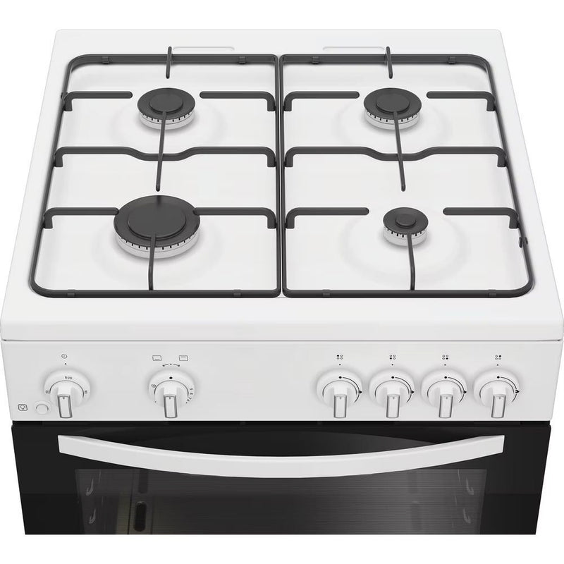 Indesit I6GGMMW/UK Single Gas Cooker - White