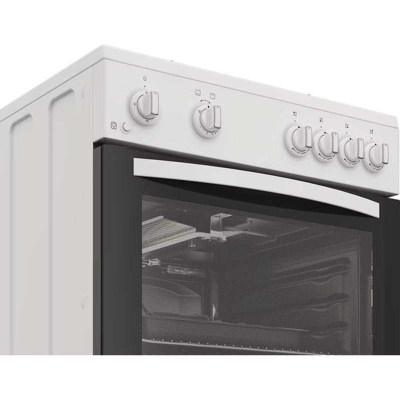 Indesit I6GGMMW/UK Single Gas Cooker - White