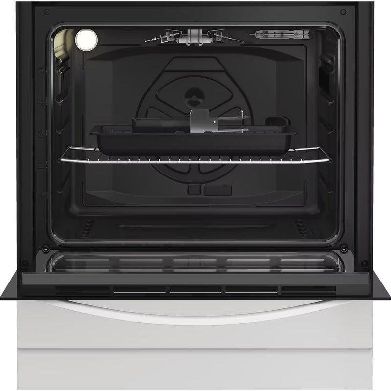 Indesit I6GGMMW/UK Single Gas Cooker - White