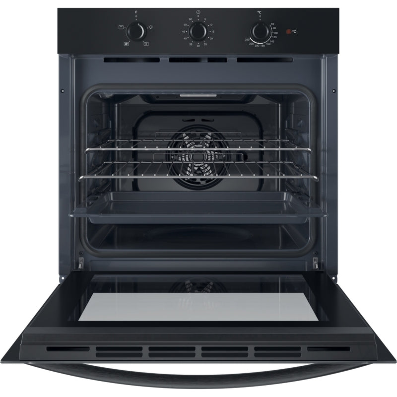 Indesit IO 233 B UK Single Electric Oven - Black